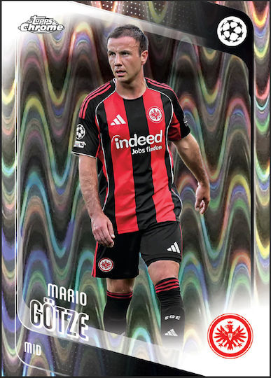 Topps Chrome UEFA Призм Бустер Пакет