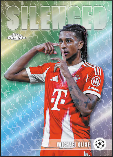 Topps Chrome UEFA Призм Бустер Пакет