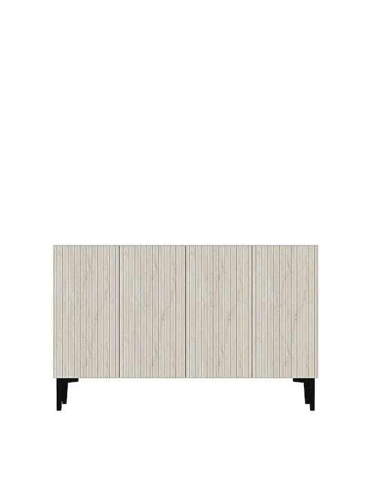 Μπουφές Ξύλινος Πολύχρωμος 120x30x75cm