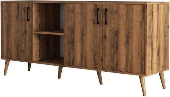 SteweHome Holzsideboard Braune 180x45x83cm