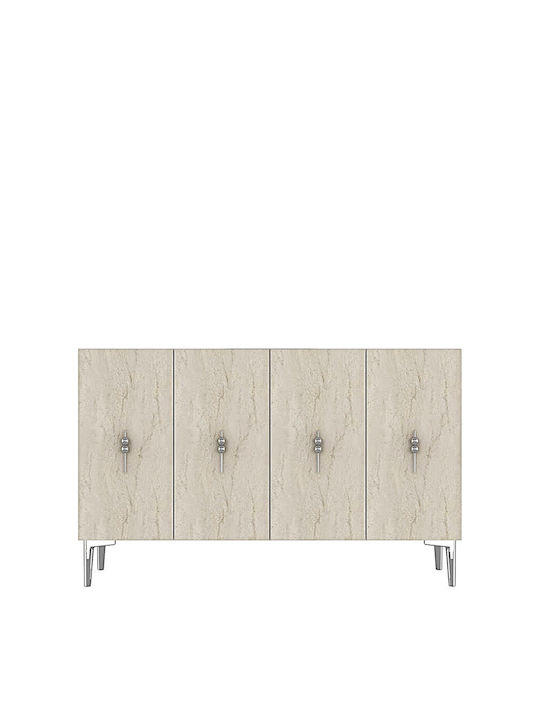 Μπουφές Ξύλινος Καφέ 120x30x75cm