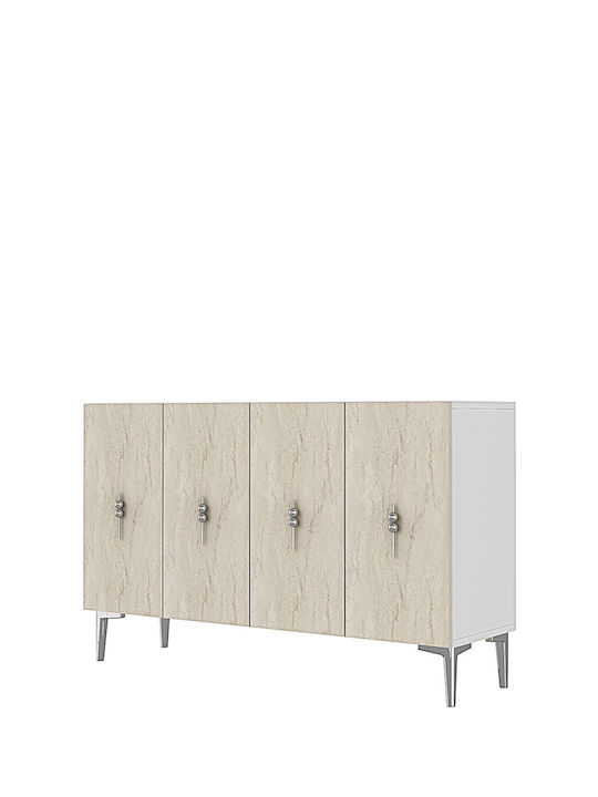 Μπουφές Ξύλινος Καφέ 120x30x75cm