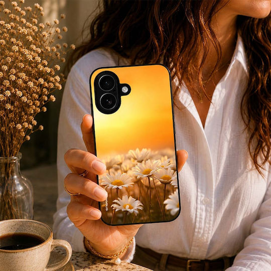 Sonique Sunset In Eden Series Case Realme C61 4g Realme C63 4g Realme Note 60x 4g Golden Daisy