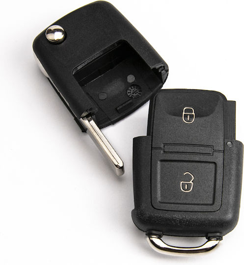 Дистанционно Ключ За Кола Електронен Vw Seat Skoda Hu66 1j0959753ag