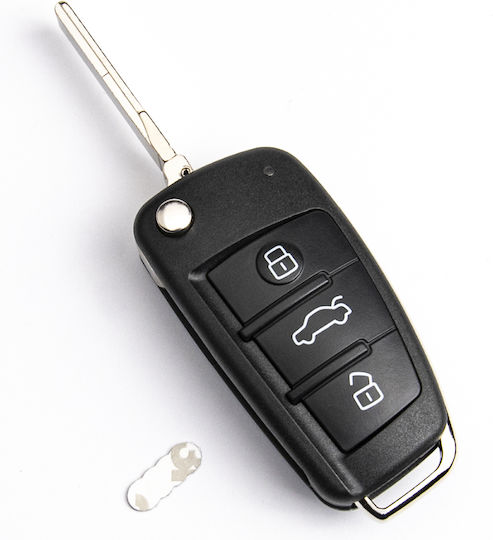 Дистанционно Ключ За Кола Електронен Audi A3 TT 3 Бутона 8p0837220d