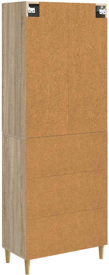 Schreibtischschrank Holz Sonoma 66x34,5x90cm
