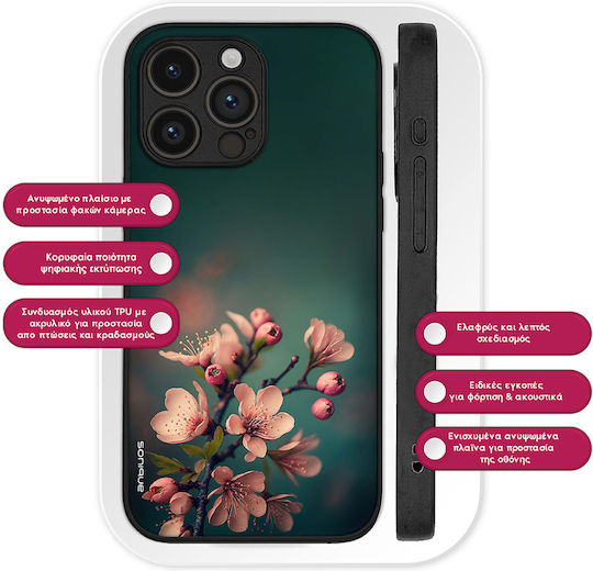 Sonique Case Sunset In Eden Series Oppo Find X3 Neo 5g Almond Blossom