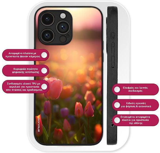 Калъф Sonique Sunset In Eden Series Motorola Edge 60 Fusion 5g Tulip Velvet
