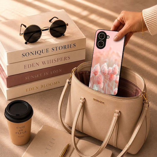 Sonique Silicone Pink Back Cover (Moto G05 / E15)