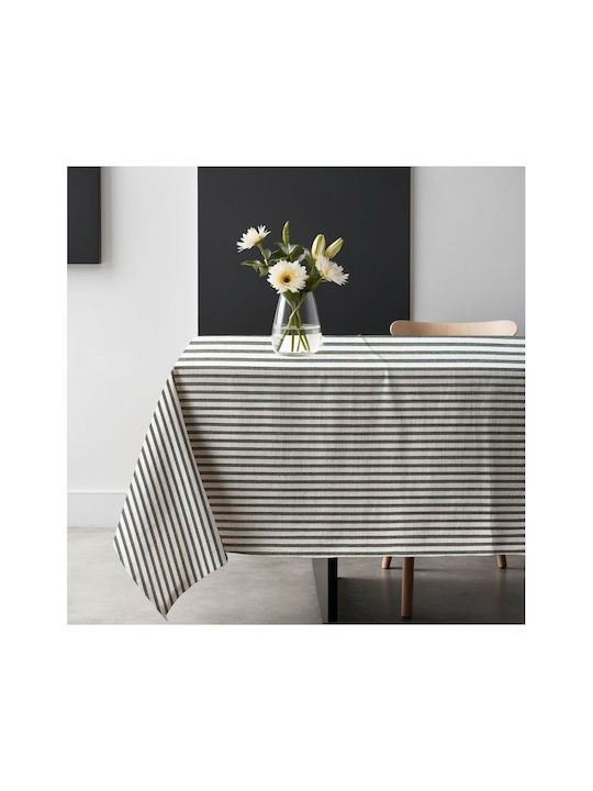 SteweHome Cotton Knitted Black Tablecloth 160x160cm