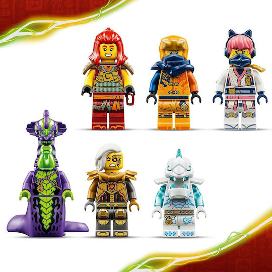 LEGO Ninjago Трансформиращ Механичен Дракон Wyldfyre за 9+ Години 821 Бройки