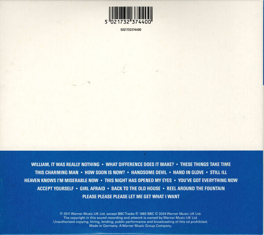 The Smiths The Smiths - Hatful Of Hollow CD Μουσικής
