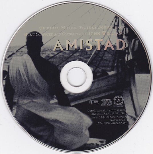 John Williams (4) - Amistad (original Motion Picture Soundtrack) CD Μουσικής