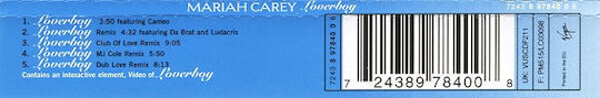 Mariah* Loverboy CD Μουσικής