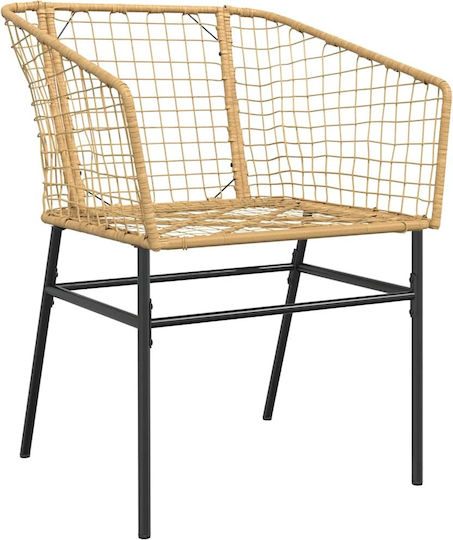 Set Sala De Mese Pentru Exterior 5 Piese Negru Cu Perne