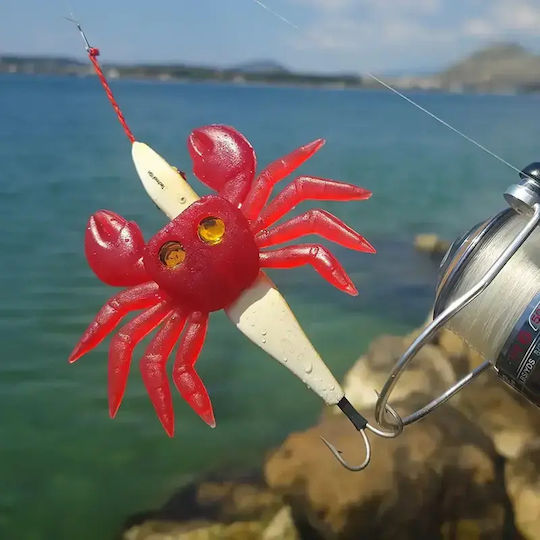 Technofish Καβούρι Hopper Τεχνητό Δόλωμα Χταποδιέρα 90gr Yellow