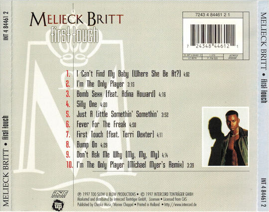 Melieck Britt First Touch CD Μουσικής