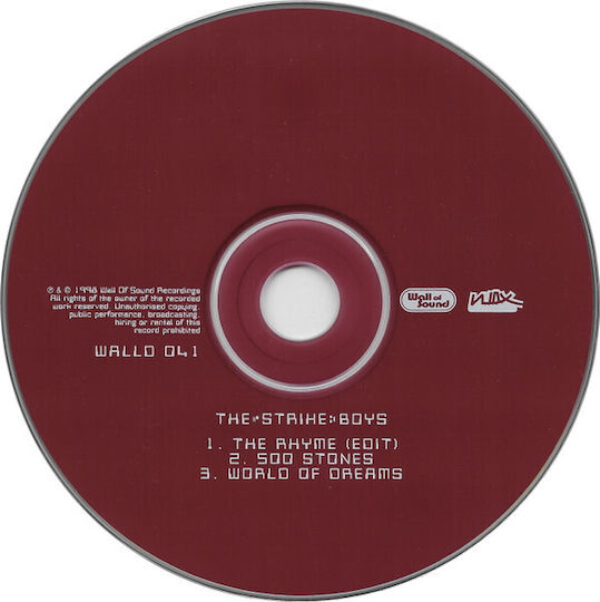 The Strike Boys - The Rhyme CD Μουσικής