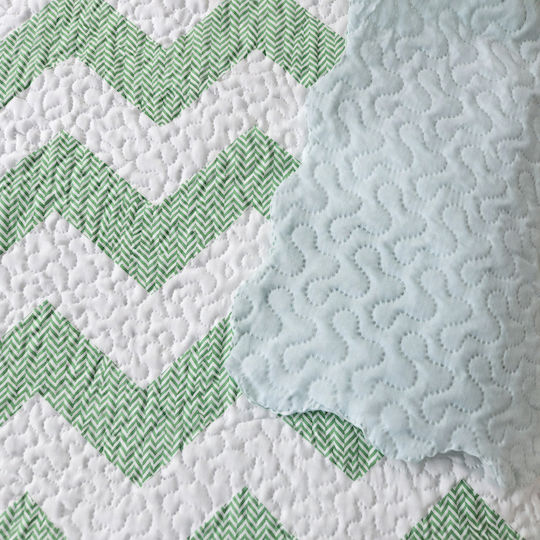 Kotonia Home Κουβερλί Ημίδιπλο Microfiber Sage Green 180x230cm