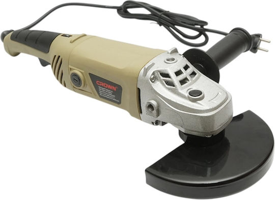 Crown Τροχός 180mm Ρεύματος 2300W με Ρύθμιση Στροφών