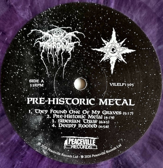 Darkthrone Pre-historic Metal Vinyl