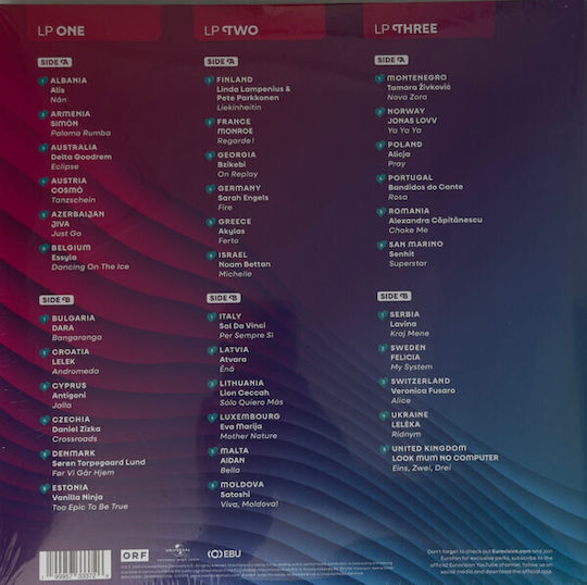 Various Eurovision Song Contest Vienna 2026 Vinyl