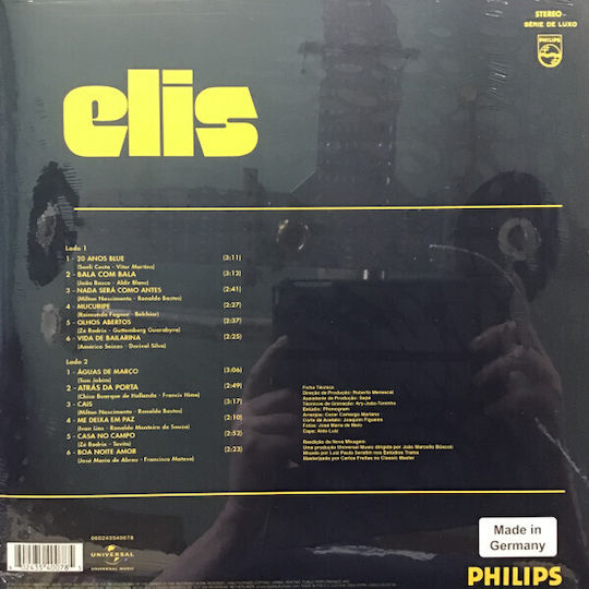Elis Regina Elis Vinyl