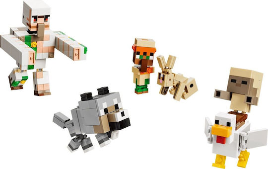 LEGO Minecraft Desert Attack with Chicken Jockey for Ages 9+ 428 Pieces