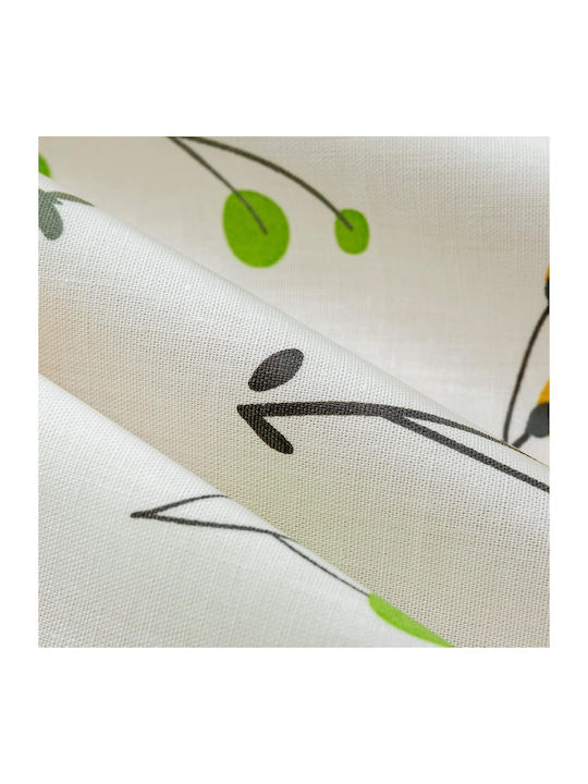 Linen Green Tablecloth 140x260cm