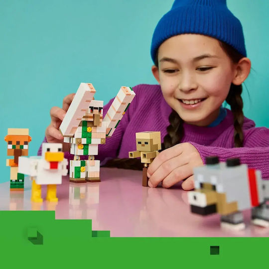LEGO Minecraft Desert Attack with Chicken Jockey for Ages 9+ 428 Pieces