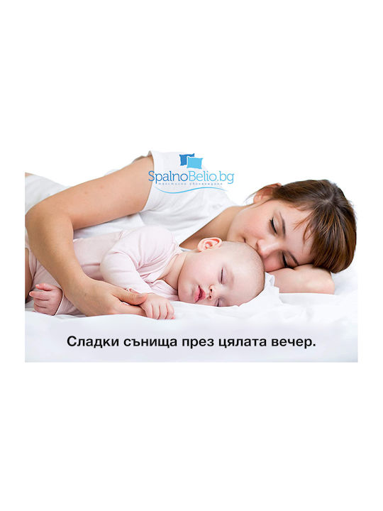 Чаршаф Двуместен с Еластична Лента 140x200см Сив