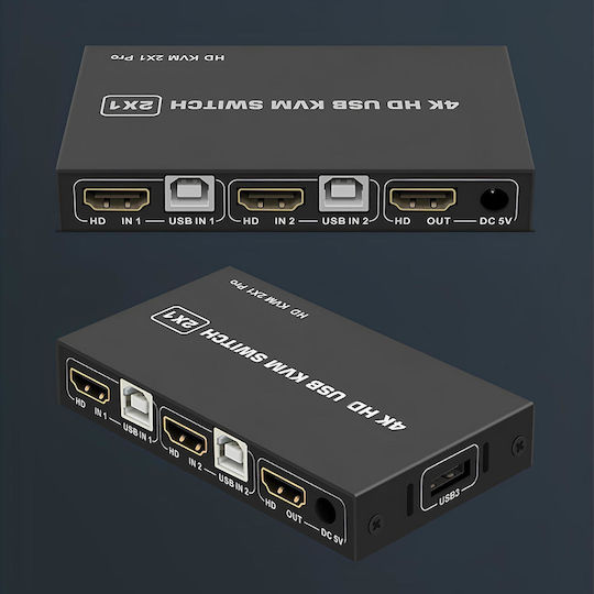 VA-1430295278 KVM & Data Switch with HDMI / USB