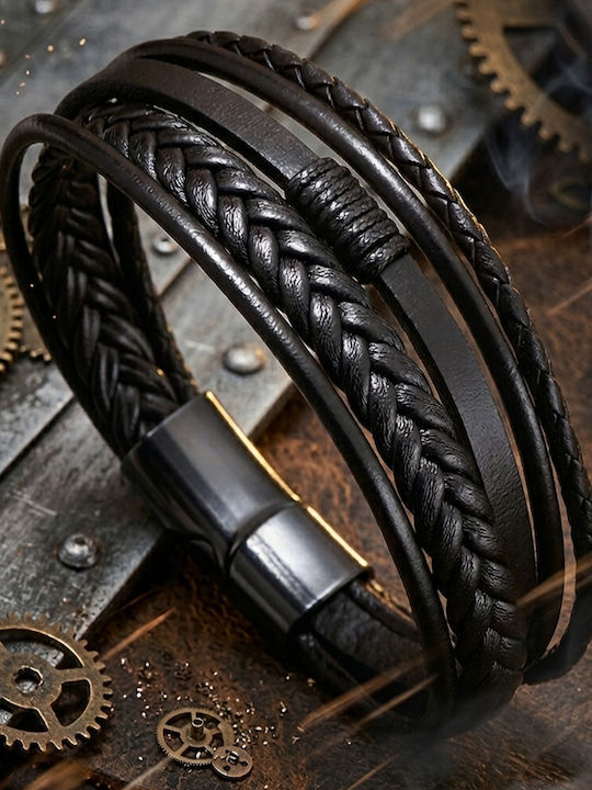 Sharks Bay Clothing Men's Leather Bracelet