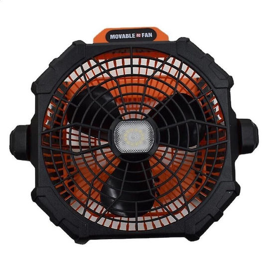 Roza Ventilator für Mobiltelefon USB Elektrisch und Powerbank 15W Orange