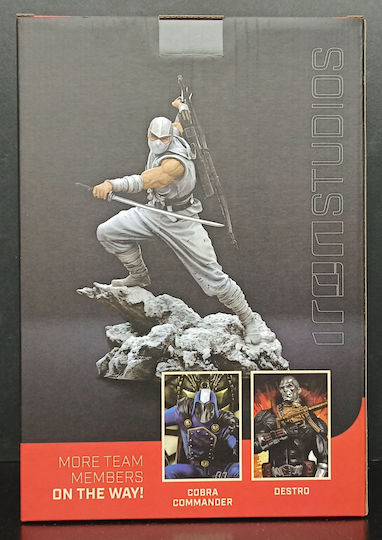 Iron Studios G.I. Joe Cobra Storm Shadow Statuie Art Scale 1/10 Bds Mib