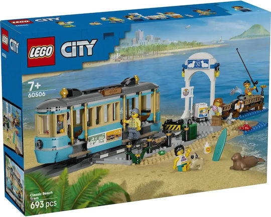 LEGO City Classic Beach Tram За 7+ Години 693 Бройки