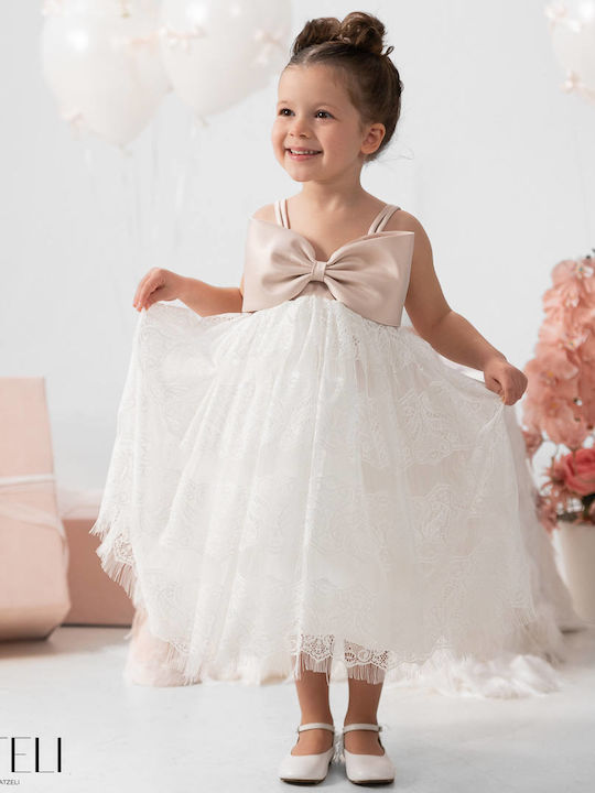 Vinteli Weißes Taufkleid