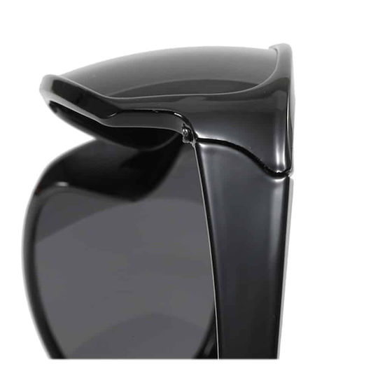 Techsuit Cycling Glasses with Black Frame and Multicolour Lenses