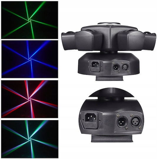 Light4me Laser Beam LED DMX RGB Blue Red Green