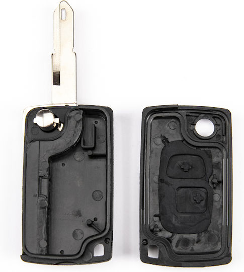 Κέλυφος Αναδιπλούμενου Κλειδιού Peugeot 106 206 306 Boxer Expert Partner 2 Κουμπιά