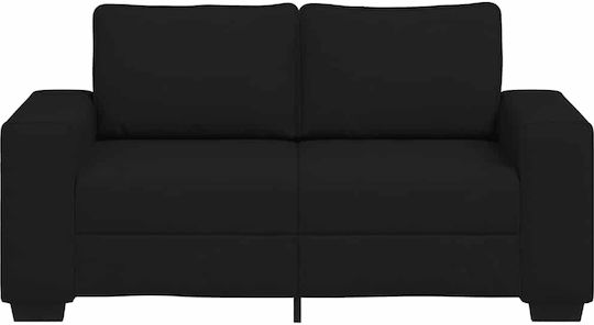 Doppelsitzer Sofa Schwarz 160x77x82cm
