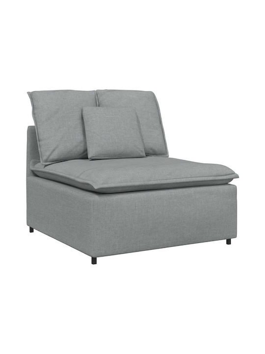 Ecksofa mit Rechte Ecke Offen Grau 300x200x64cm