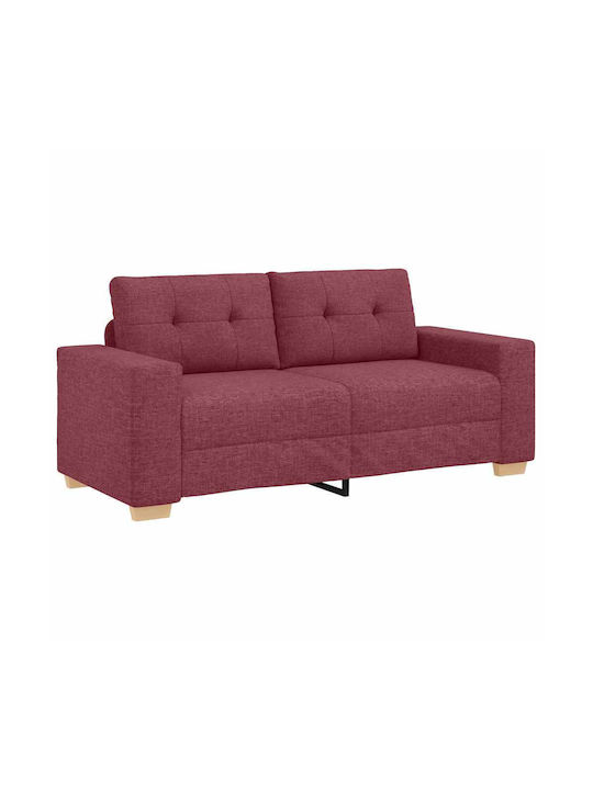 Doppelsitzer Sofa Rot 180x77x82cm