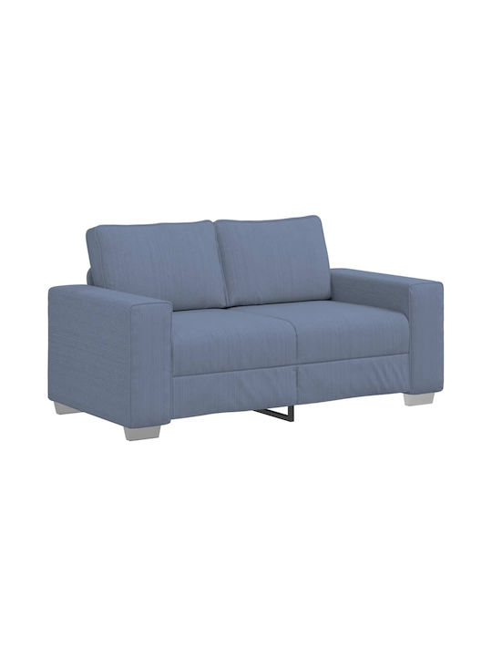 Doppelsitzer Sofa Blau 160x77x82cm