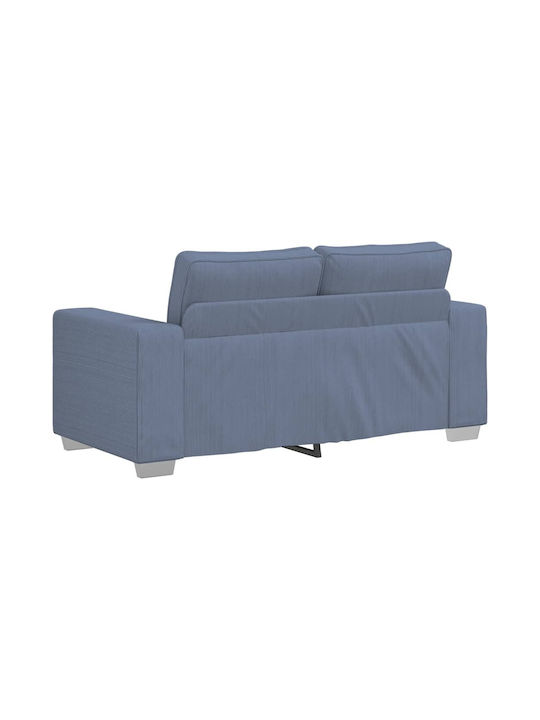 Doppelsitzer Sofa Blau 160x77x82cm