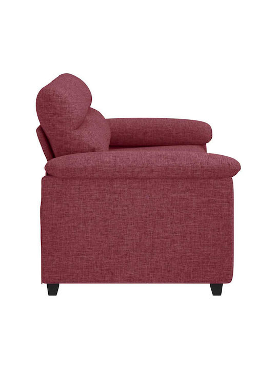 Doppelsitzer Sofa Rotes 160x81x84cm