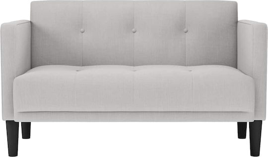 Doppelsitzer Sofa Grau 124x67x74,5cm