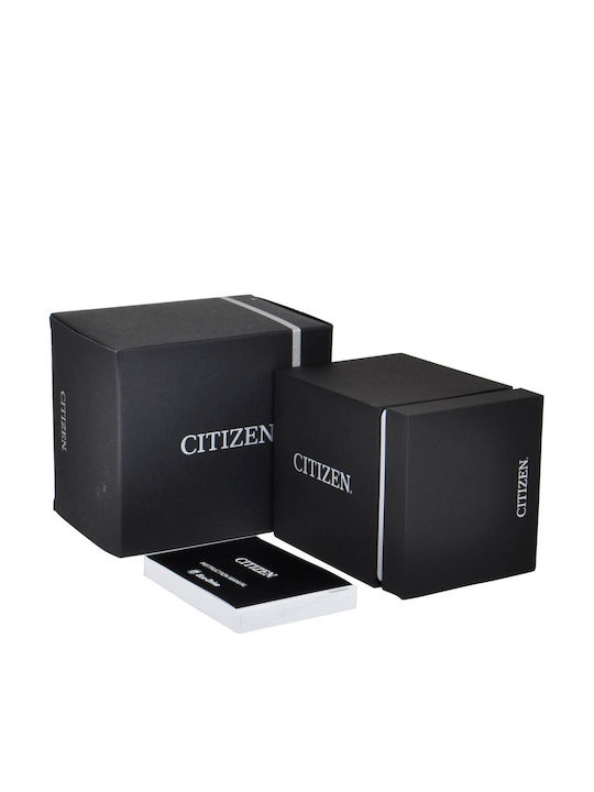 Citizen Ρολόι Μπαταρίας με Μεταλλικό Μπρασελέ