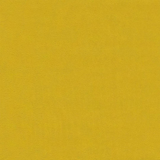 Canapea Cu Două Locuri Din Catifea Galbenă 124x67x74.5cm