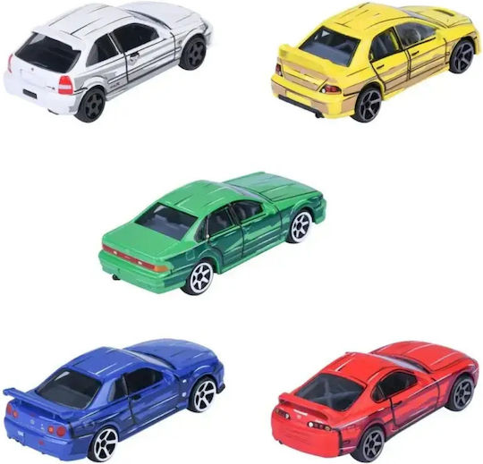 Σετ Δώρου 5 Μαχαίρια Αυτοκινήτων Japan Series 1:64 Majorette